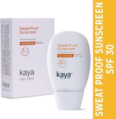 KAYA Sunscreen - SPF 50 PA+++ Sweat Proof Sunscreen
