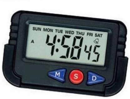 EBOFAB Digital Black Clock