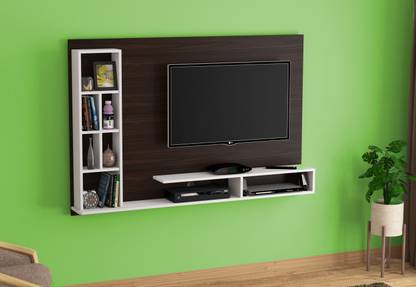 SPACEX Wall Mounted TV Unit / Ideal For 60 Inches Engineered Wood TV Entertainment Unit