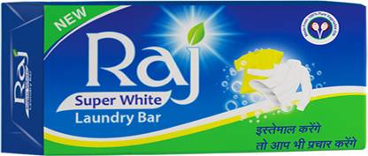Raj Super White 1KG Detergent Bar