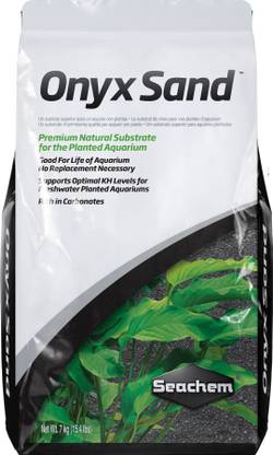 SEACHEM Onyx Sand 7 KG Sand Planted Substrate