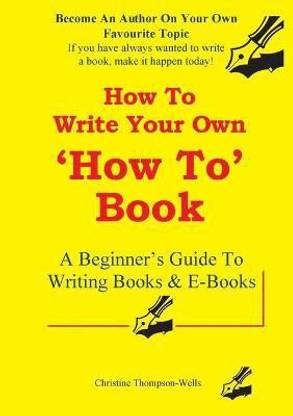 How To Write A How To Book
