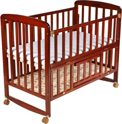 LuvLap Baby Wooden Cot
