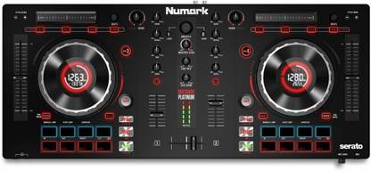 Numark Mixtrack Platinum Wired DJ Controller