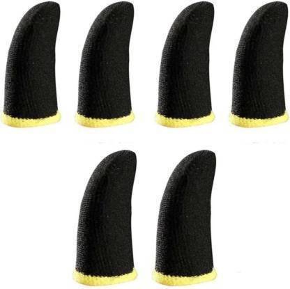 Hepteris Mobile Finger Sleeve Cots Touch screen Game Controller Sweatproof Gloves Finger Sleeve