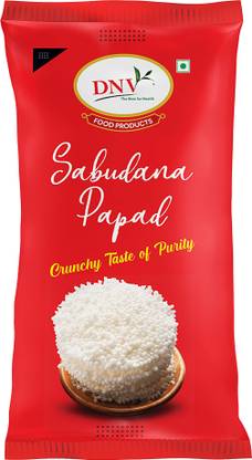 DNV Tasty Plain Sabudana Papad (Sago)