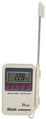 R-tek RT-500 Multi Stem Digital Thermometer with External Sensing Probe Multithermometer Non-magnetic Engineer's Precision Level