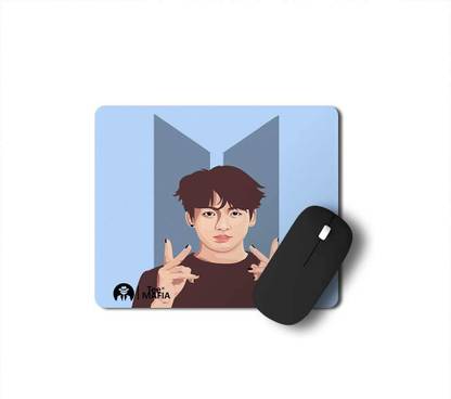 Tee Mafia Jungkook BTS Army Mouse Pad Mousepad