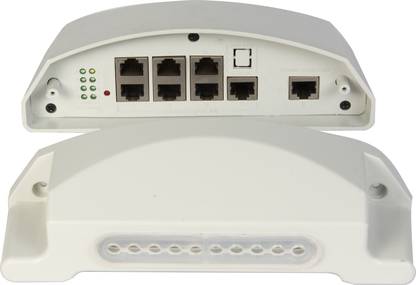 Netstar Outdoor Reverse PoE Switch for WISP | RPoE Ethernet Switch for Sharing Wireless CPE with Multiple Clients | 10/100Mbps | NS-RP071P-OD 8 Ports 100 Mbps Unmanaged Network Switch