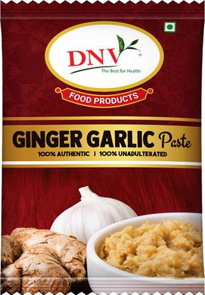 DNV Fresh Ginger Garlic Paste for Cooking 100gm, Pack of 5