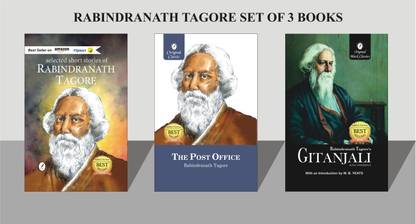 Rabindranath Tagore Set Of 3 Books - Selected Short Stories Of Rabindranath Tagore, The Post Office And Geetanjali