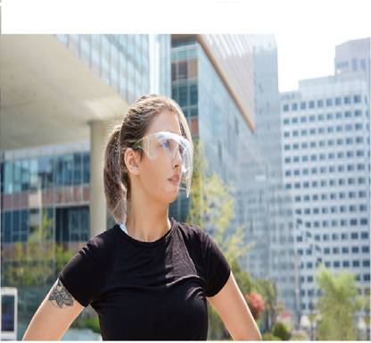 magan's design Face Shield Mask Glass KroNil Face Shield with All-Round Safety Coverage - Anti-Fog | Anti Glare | Premium Quality Safety Visor Safety Visor