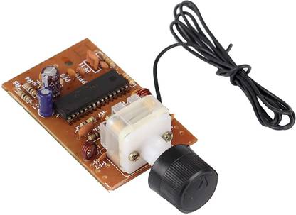 SYMFONIA FM Receiver Board Analog FM Receiver Module Wired and Complete PCB Manual Tuning FM GANG Radio Circuit Kit Electronic Components Electronic Hobby Kit