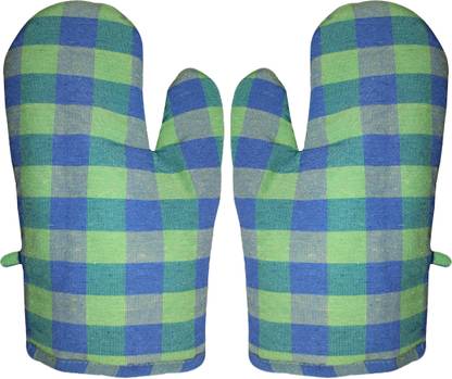 Glun Green Cotton Kitchen Linen Set