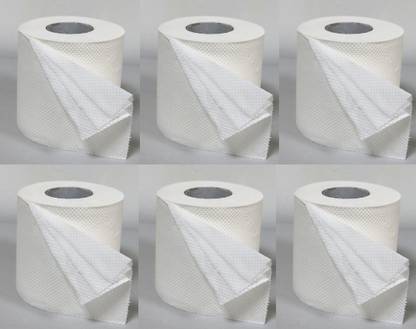 mitawa 3 Ply Soft Toilet Tissue Paper Rolls - 150 Sheets (Pack of 6) Toilet Paper Roll Toilet Paper Roll