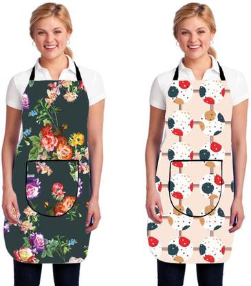 TYLORSTYLE PVC Home Use Apron - Free Size