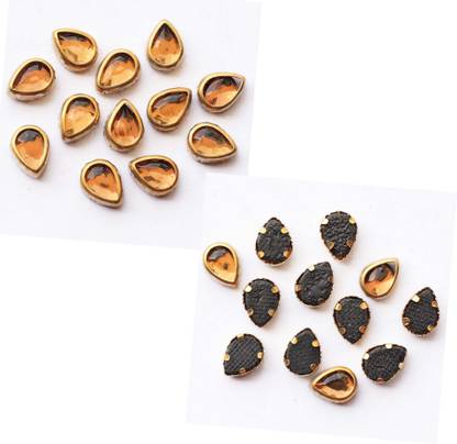 Metro Traders Oval Shape Kundan