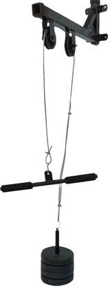 VENOM Wall Mounted With Double Pulley Pull Up Bar (125 Kg. Holding Capacity) Pull-up Bar
