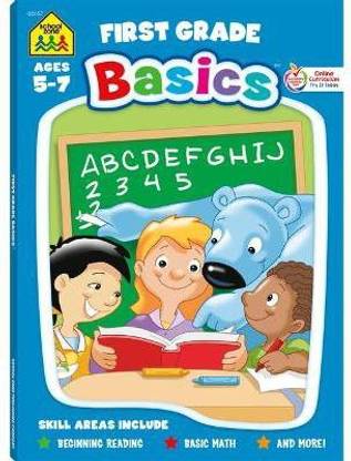 School Zone First Grade Basics 96-Page Workbook