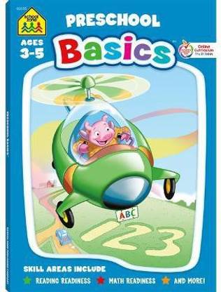 School Zone Preschool Basics 96-Page Workbook