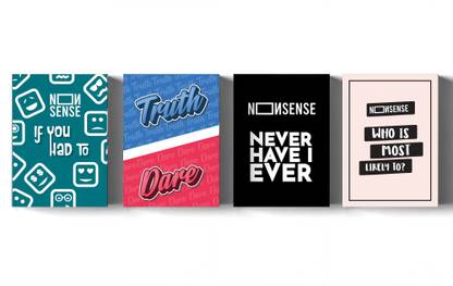 Nonsense 4 Pack Party game combo
