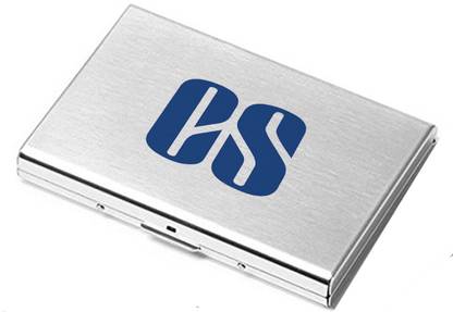 StealODeal Premium PU Stainless Steel CS RFID Bloking Credit/Debit 6 Card Holder