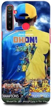 INTELLIZE Back Cover for Realme 5 RMX1911 MS DHONI, SUSHANT SING RAJPUT, ACTOR, CRICKETER
