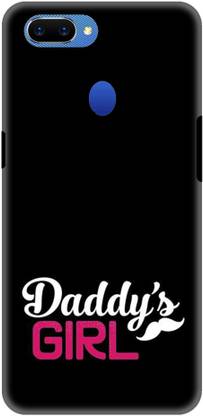 NDCOM Back Cover for OPPO A5 Daddys Girl Girly Trendy Printed