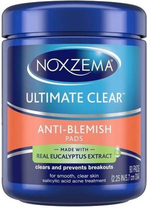 Noxzema Ultimate Clear Anti Blemish Pads 90 ct