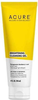 Acure Brightening Cleansing Gel Face Wash