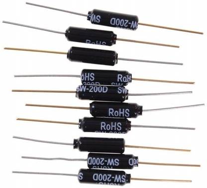 INVENTO 20Pcs SW-200D Practical angle Tilt Sensor switch Vibration Sensor Metal Ball Switch Highly sensitive ball switch For UNO Mega PIC AVR Raspberry pi Automotive Electronic Hobby Kit