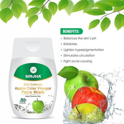 SINJHA SKIN SCIENCE APPLE CIDER VINEGAR FACE WASH 100 ML Face Wash