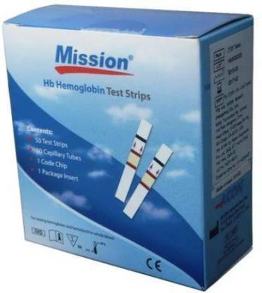 Mission HB 50 Glucometer Strips