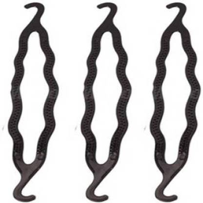 Sharum Crafts Juda Maker Hair Accessory Set (Black) Bun Clip