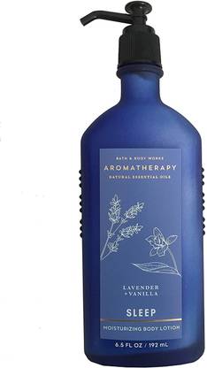 BATH & BODY WORKS Aromatherapy Sleep - Lavender + Vanilla Body Lotion, 6.5 Fl Oz