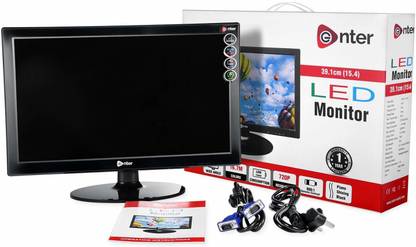 Enter 39.12 cm (16 inch) HD VA Panel Monitor (15.4 inch HD Monitor)