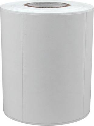 Packsbazaar MRP Label 80x40mm Hot melt adhesive Paper Label