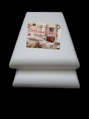 Decor COMFORT FOAM PILLOWS 02 Foam Solid Sleeping Pillow Pack of 2