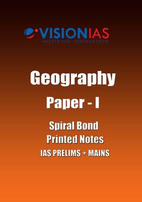 Geography Notes In English For Pre Cum Mains By Vision IAS