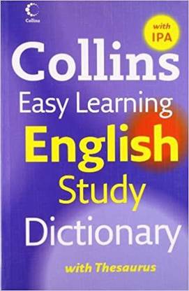 Easy Learning English Study Dictionary With IPA (Collins Easy Learning English)