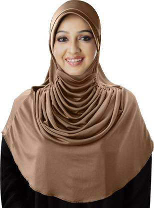 mehar hijab Solid Polycotton Women Scarf