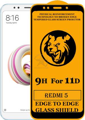 HQ Protection Edge To Edge Tempered Glass for Mi Redmi 5