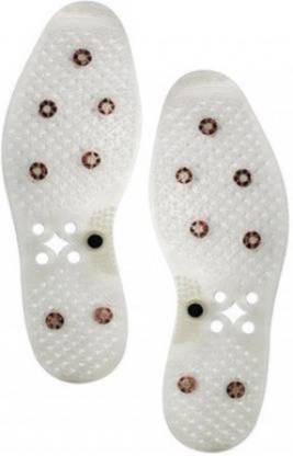 Super Max Doctor Health Acupressure Sole (Free Size) Carbon Fiber Full Length Regular Shoe Insole