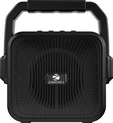 ZEBRONICS Portable Wireless Speaker,10h* Playback with FM Radio 3 W Bluetooth Speaker
