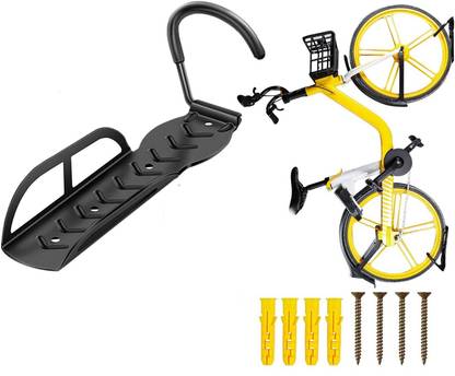 Leosportz Bike Stand Adjustable Wall Mounted Hook Rack Holder Hanger Cycling Stand