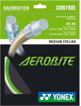 YONEX Aerobite Badminton String 0.67 Badminton String - 18 ft