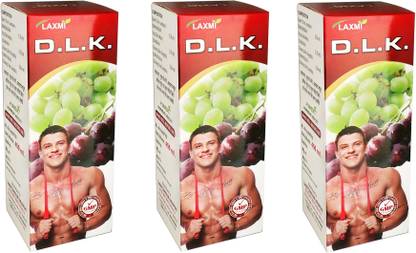 LAXMI Draksha loha kumarya DLK a to z natural ayurvedic multivitamin multimineral appetite syrup for men women kids antioxidant iron medicine energy tonic for skin hair charge body muscle growth Stamina gainer with protein Nutrition vitamin drink and immunity booster for children supplements for body building strength and stamina