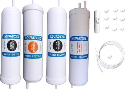 Aquadyne RO Service Kit 7 LTR RO with Installation Guide and YouTube Video Installation Support Solid Filter Cartridge
