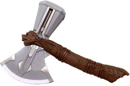 Pepino All New Thor Hammer, Storm Breaker Electronic Axe,Plastic,Multi color,Pack of 1