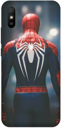 SSMORYA Back Cover for Redmi 9A, Spider Man Multicolour Printed Back Cover